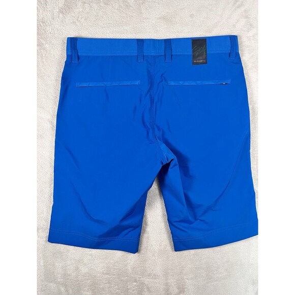 Alberto Golf Shorts Bright Blue Regular Slim Fit Earnie 3XDRY Cooler Size 50 - Picture 7 of 9